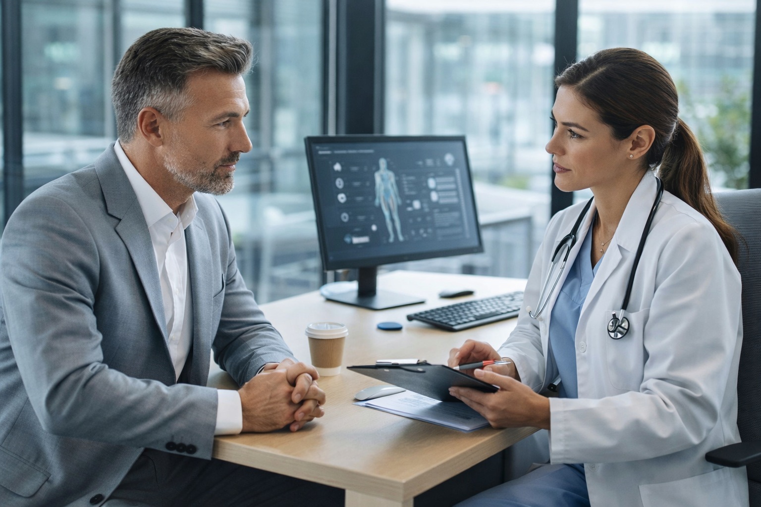 Plano de saúde empresarial premium com atendimento consultivo para empresas