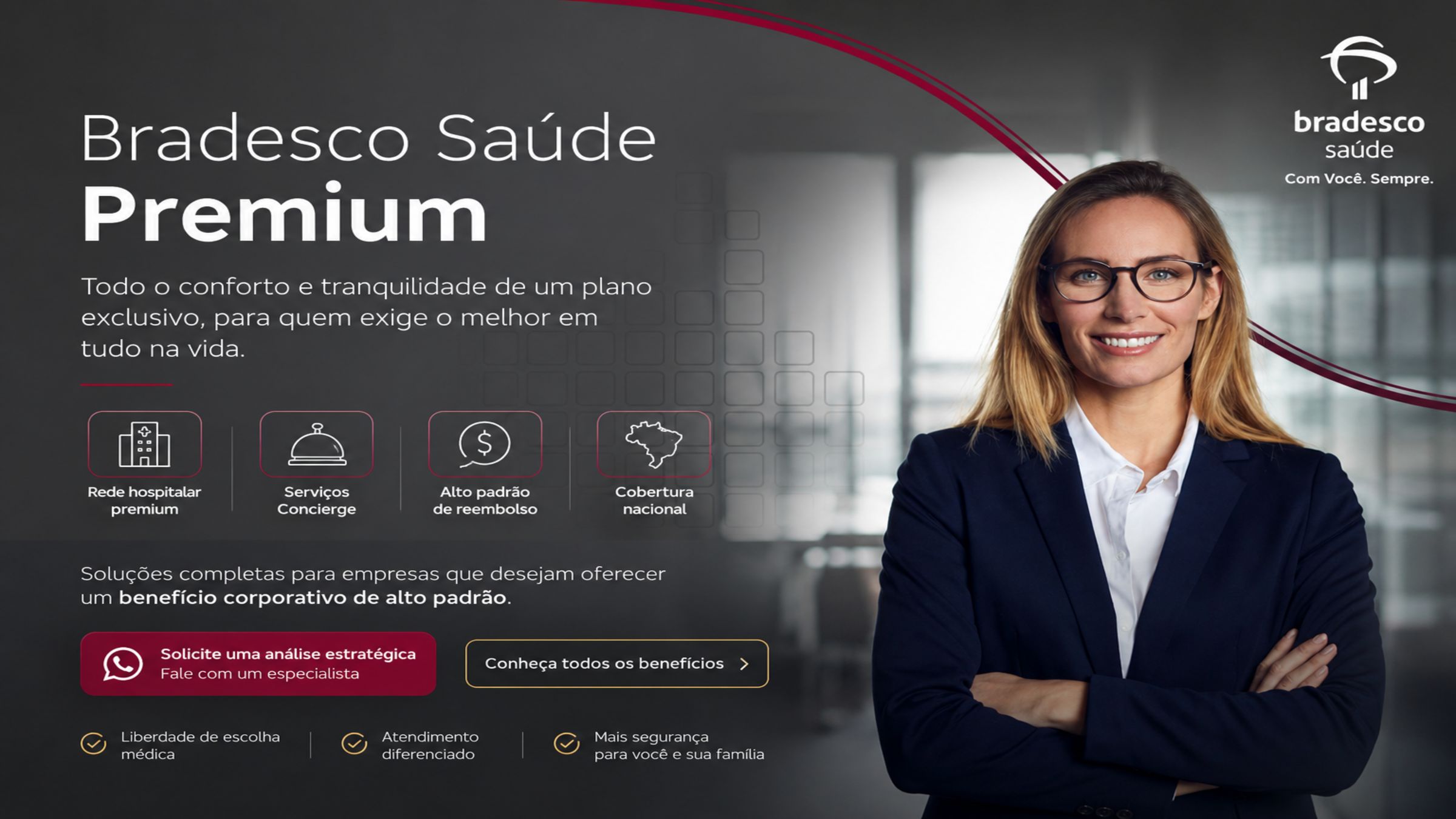 Cotação Plano de Saúde Premium para empresas com cobertura nacional e serviços exclusivos