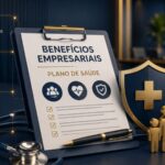 Gestão estratégica de benefícios empresariais e plano de saúde corporativo