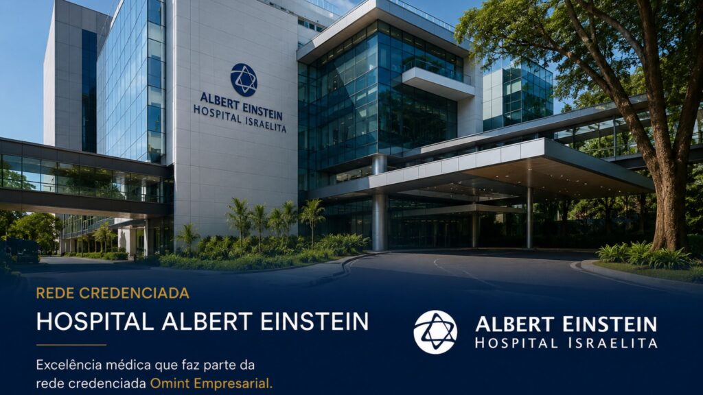 Hospital Albert Einstein na rede credenciada da Omint