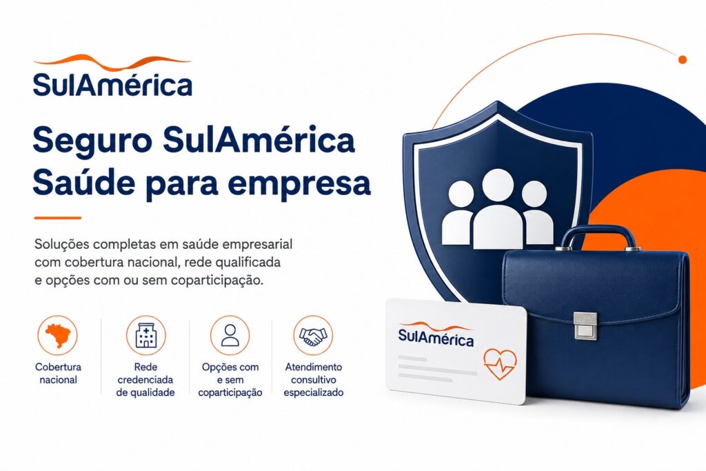 Plano médico empresarial SulAmérica para empresas com atendimento consultivo especializado