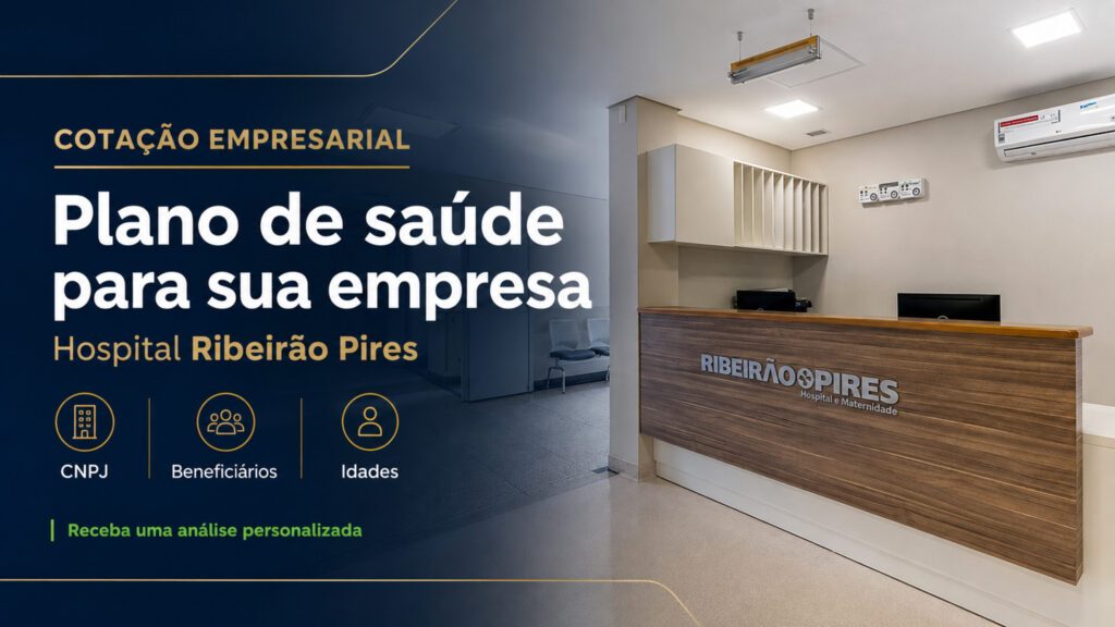 Cotação de plano de saúde empresarial em Ribeirão Pires