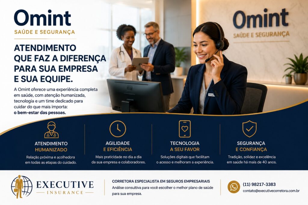 Atendimento e diferenciais do Plano de Saúde Omint para empresas