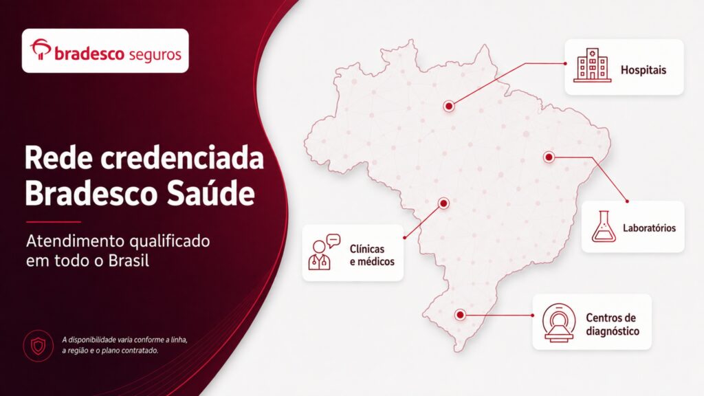 Rede credenciada do Bradesco Saúde