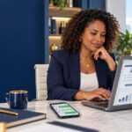 Empresária solicita cotação de plano de saúde empresarial online