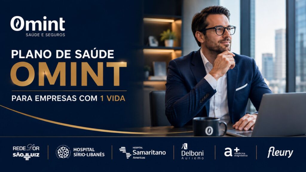 Plano de saúde Omint para empresas com 1 vida