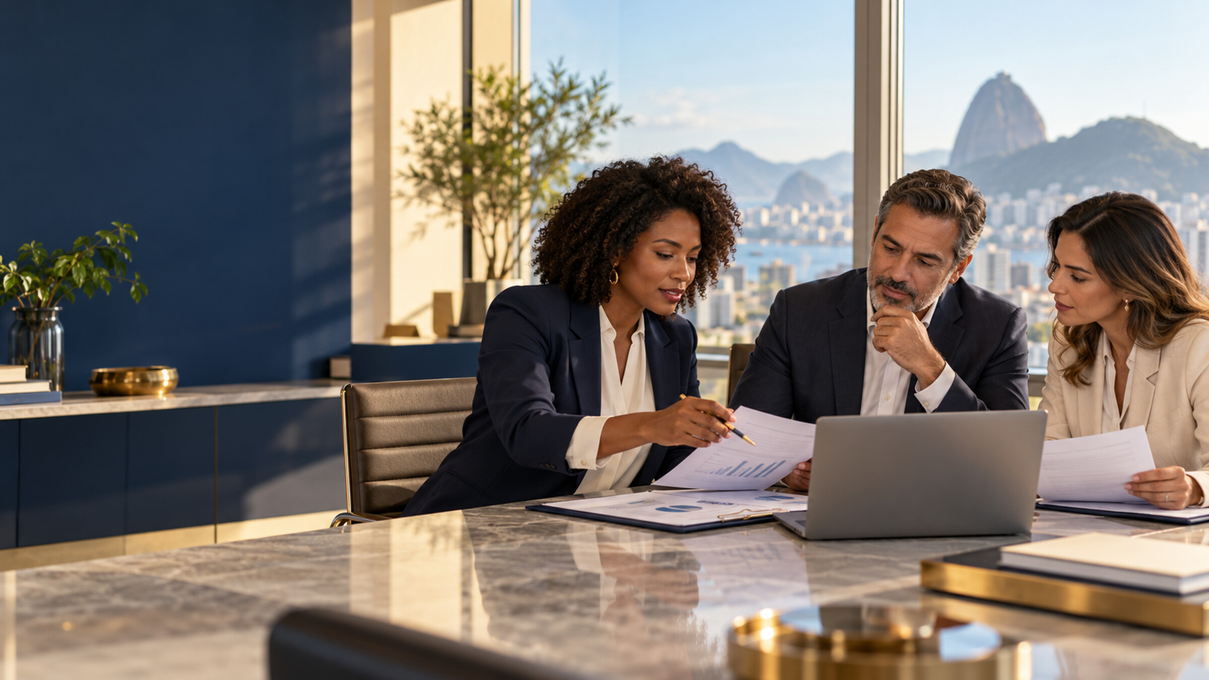 Gestores comparam planos de saúde empresariais com uma consultora